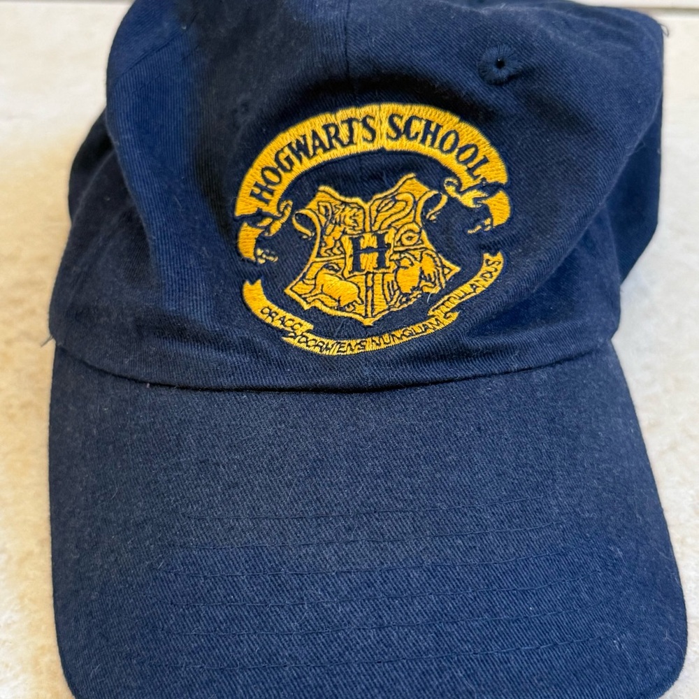 Classic Harry Potter,‎ Navy Blue Canvas, Baseball Hat With Adjustable Strap